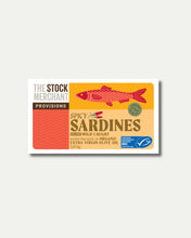 Load image into Gallery viewer, Sardines Spicy in Organic Extra Virgin Olive Oil 120g
