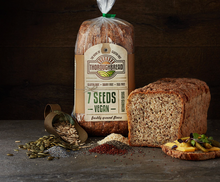 Load image into Gallery viewer, Thoroughbread Seven Seeds vegan loaf