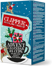Load image into Gallery viewer, Clipper Advent Tea Calendar Box - 24 Bag