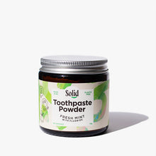 Load image into Gallery viewer, Solid Toothpaste Powder 70g - Fresh Mint with Fluoride