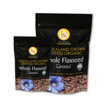 Load image into Gallery viewer, TotallyKiwi Whole NZ Flaxseed (Linseed) 500g tub