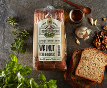 Load image into Gallery viewer, Thoroughbread Walnut, Herb & Garlic loaf
