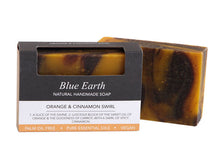 Load image into Gallery viewer, Blue Earth Soap - Orange & Cinnamon Swirl