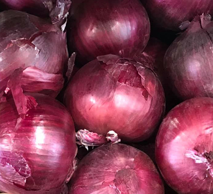 Onions Red NZ 1kg Brown Owl Organics