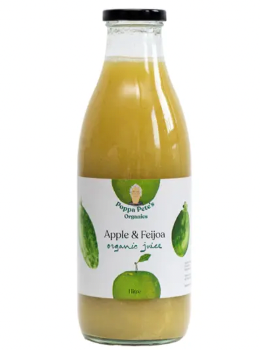 Poppa Petes Apple and Feijoa Juice 1L