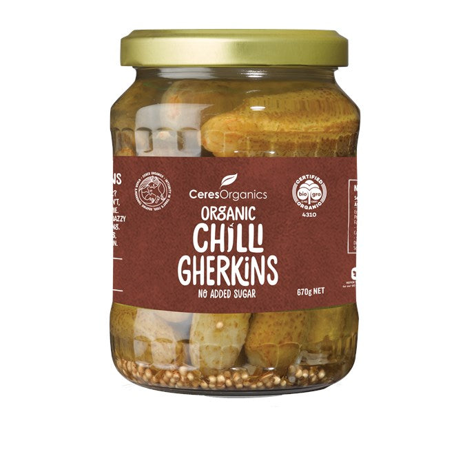 Gherkins Chilli (no sugar) 670g