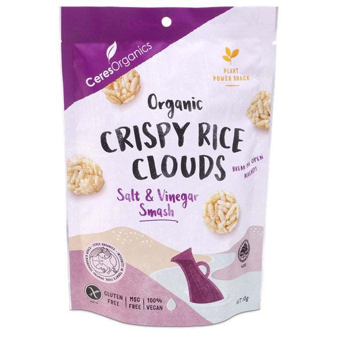 Crispy Rice Clouds Salt & Vinegar 50g