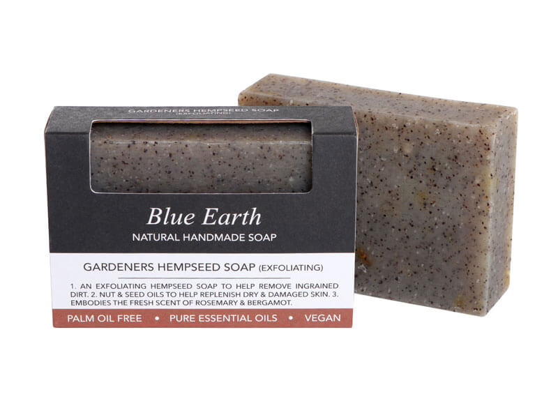 Blue Earth Soap - Gardener's Hempseed (exfoliating)