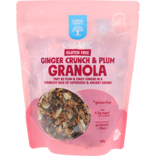 Load image into Gallery viewer, Granola Ginger Crunch &amp; Plum Gluten-free 500g
