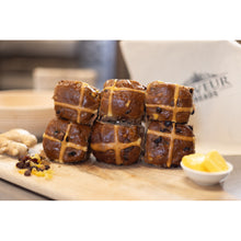 Load image into Gallery viewer, Flaveur Hot Cross Buns 6-pack
