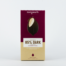 Load image into Gallery viewer, Loving Earth 85% Dark Chocolate 80g
