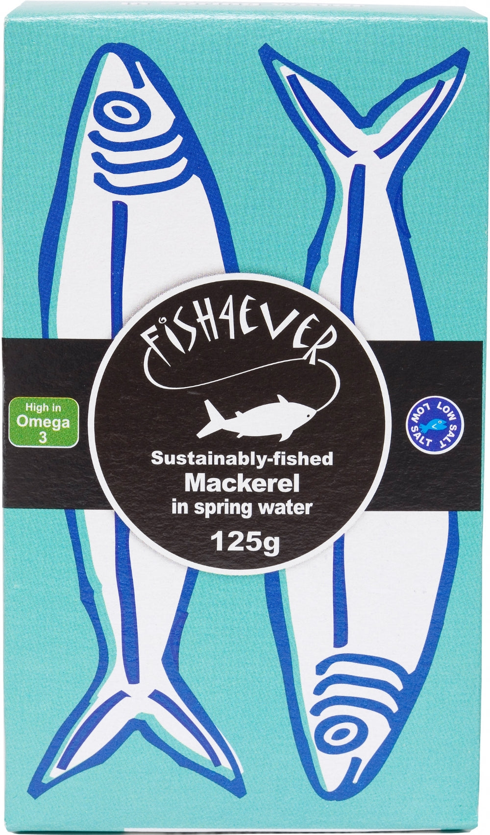 Scottish Mackerel in Spring Water 125g