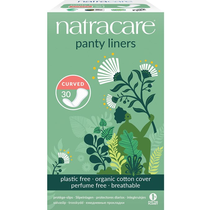 Natracare Curved Panty Liners 30s