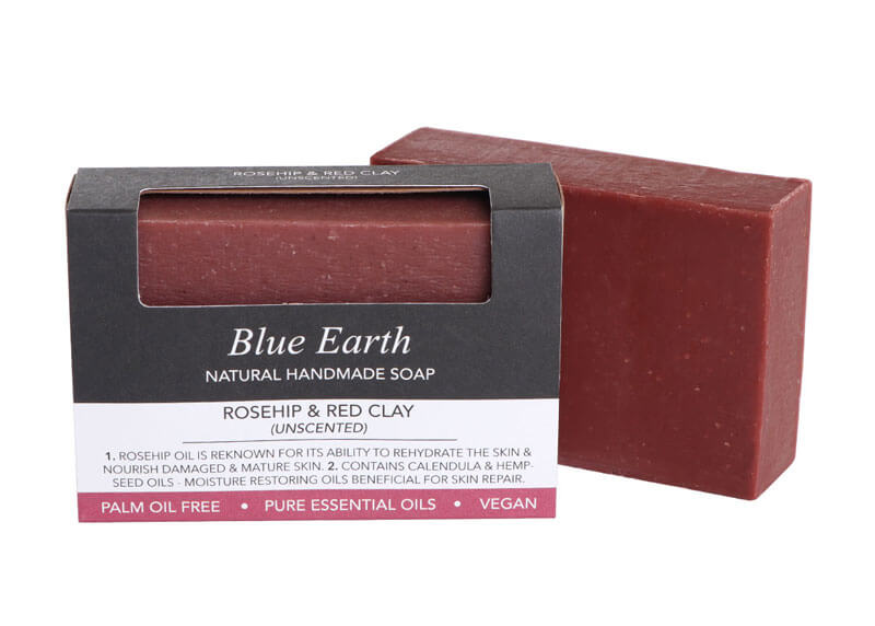 Blue Earth Soap - Rosehip & Red Clay