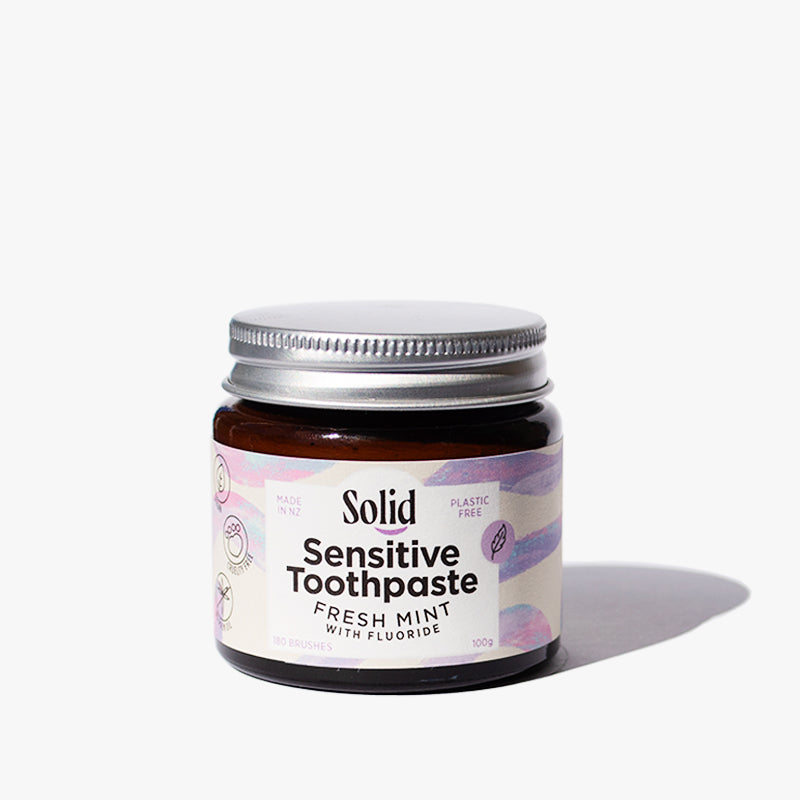 Solid Toothpaste 100g – Sensitive with Fluoride