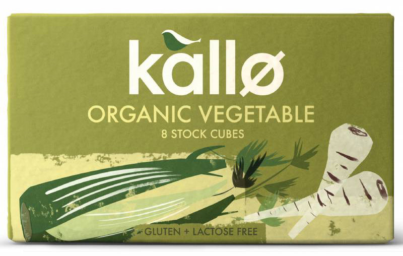 Stock cubes Vegetable Kallo 6s